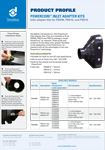 PowerCore Inlet Adapaters For PSD09, PSD10 & PSD12