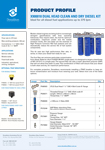 X900018 Dual Head Clean & Dry Kit Diesel Fuel Applications to 375lpm